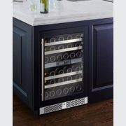 Grand Cru 46 Bottle Panel Ready Dual Zone Wine Fridge. gallery detail image