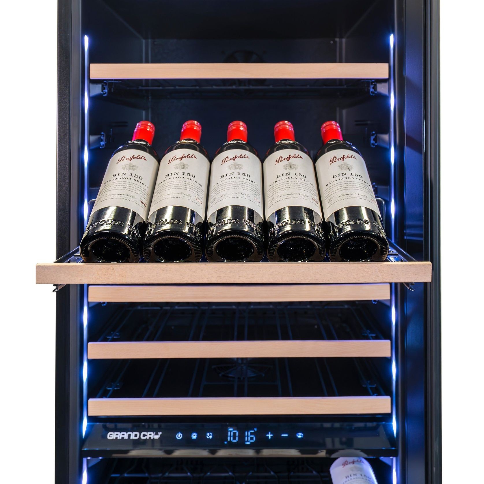 Grand Cru Black 183 Bottle Single Zone Wine Fridge gallery detail image