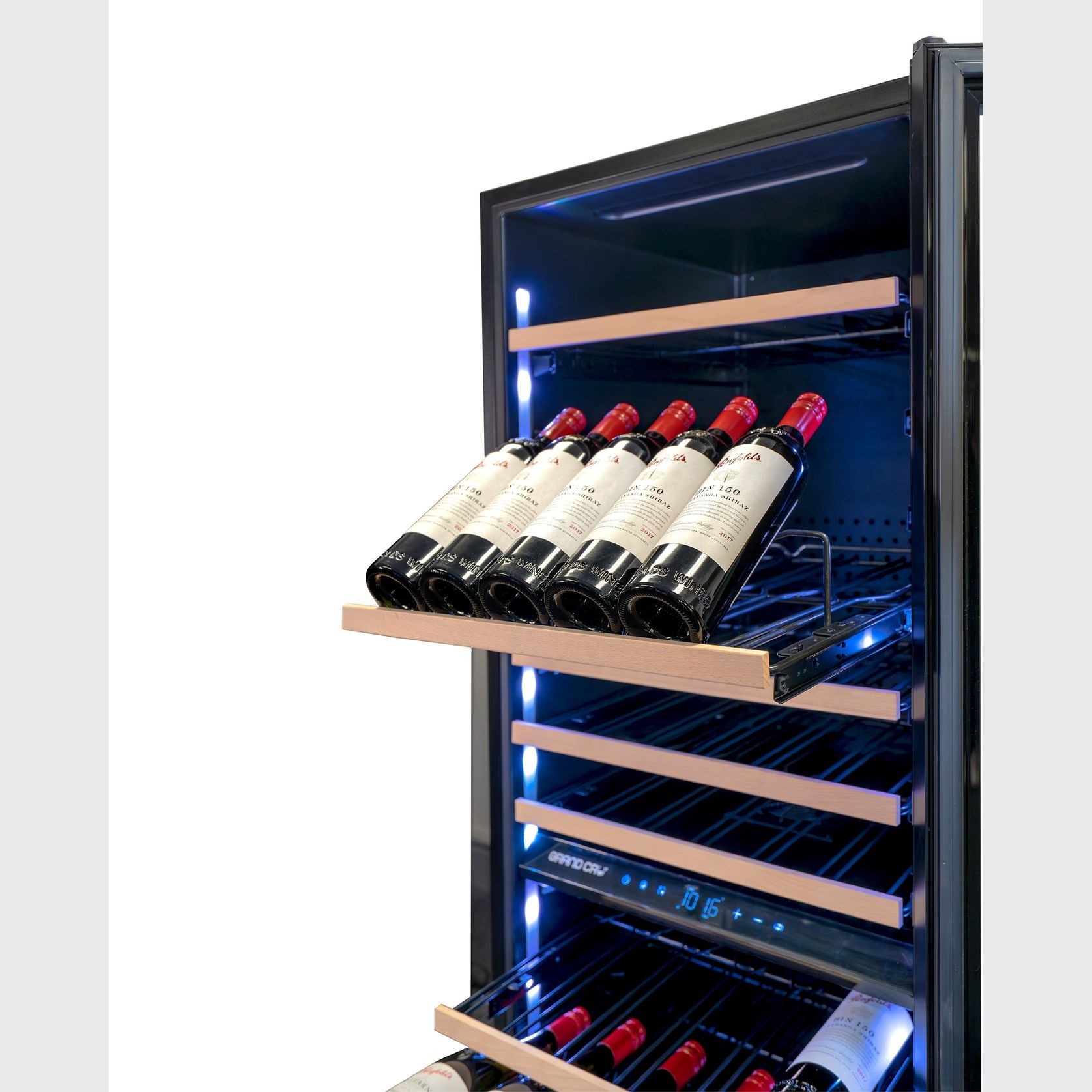 Grand Cru Black 183 Bottle Single Zone Wine Fridge gallery detail image