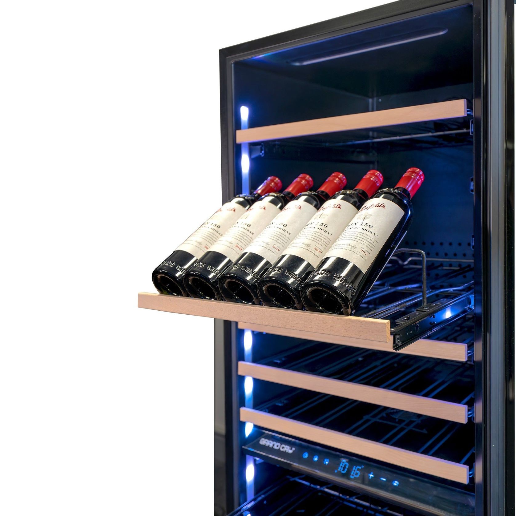 Grand Cru Black 183 Bottle Single Zone Wine Fridge gallery detail image
