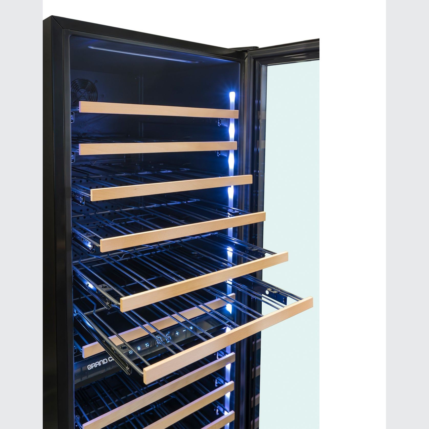 Grand Cru Black 183 Bottle Single Zone Wine Fridge gallery detail image