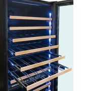 Grand Cru Black 183 Bottle Single Zone Wine Fridge gallery detail image