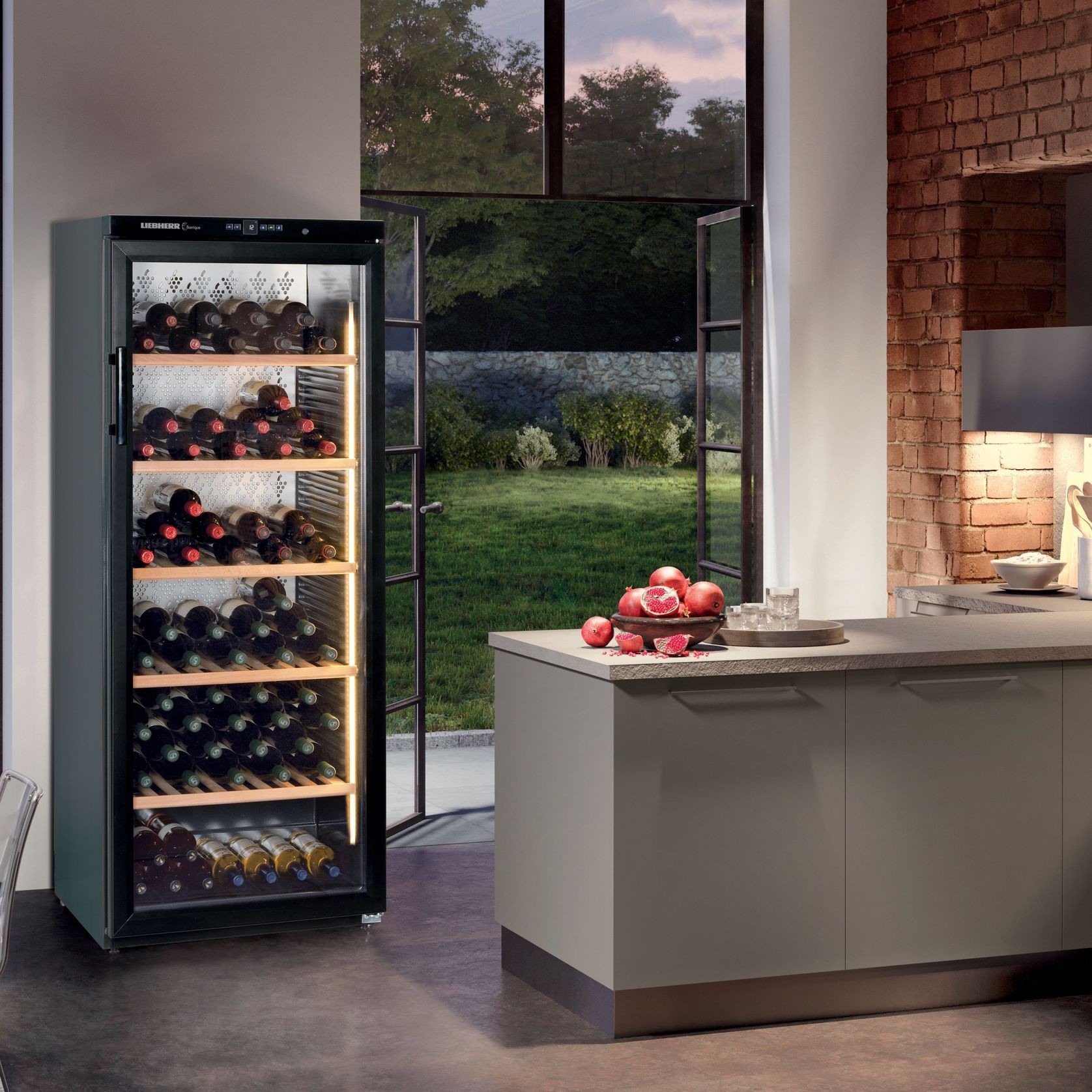 WKb 4112 Barrique | Single Zone Freestanding Wine Cellar gallery detail image