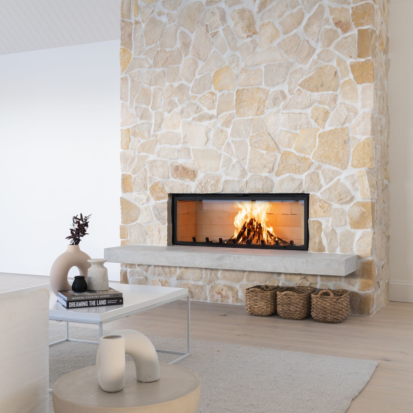 Axis H1600 - Contemporary Inbuilt Fireplace gallery detail image