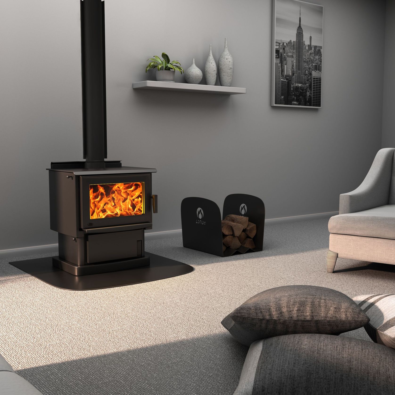 Ruby Ulta Low Emission Woodburner gallery detail image