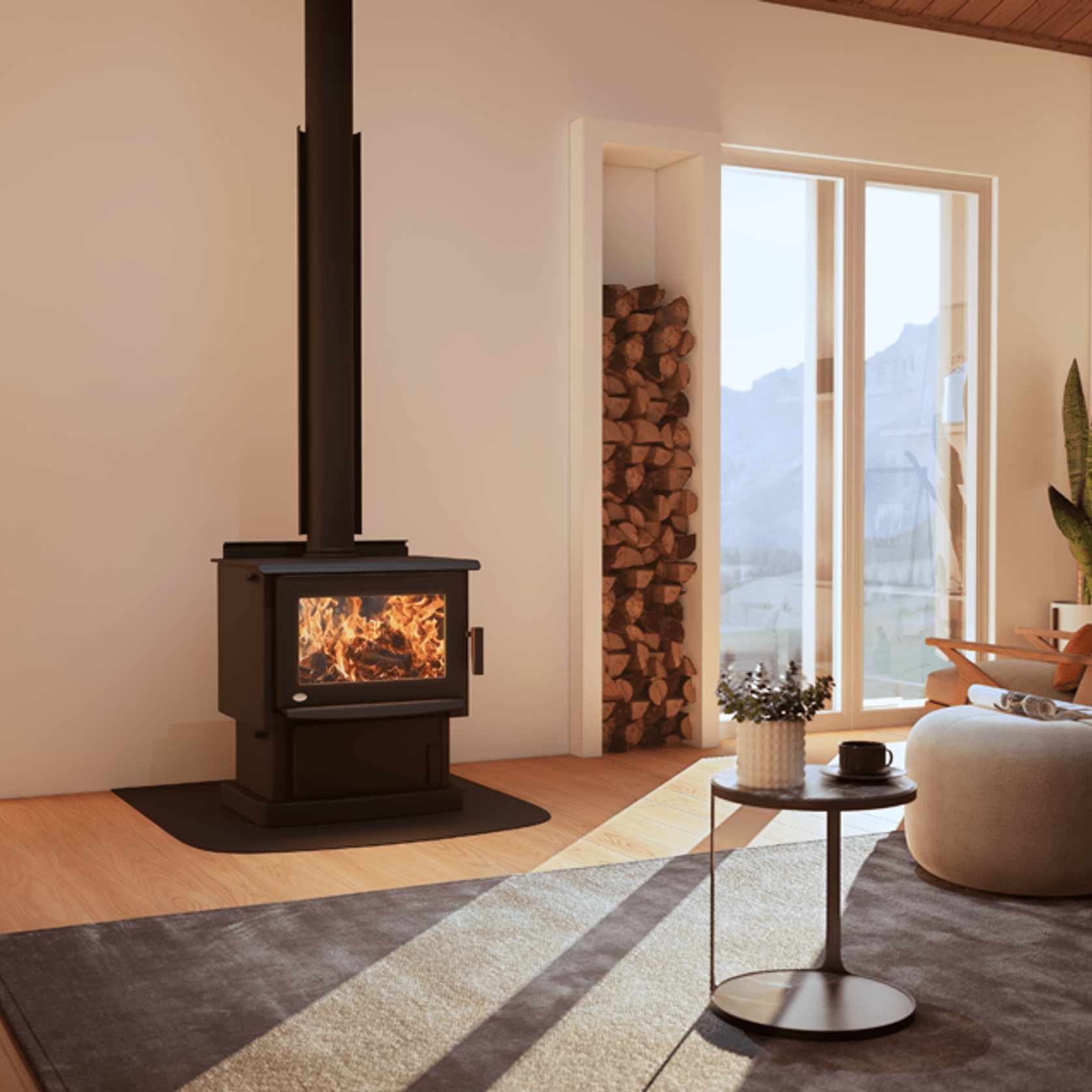 Ruby Ulta Low Emission Woodburner gallery detail image