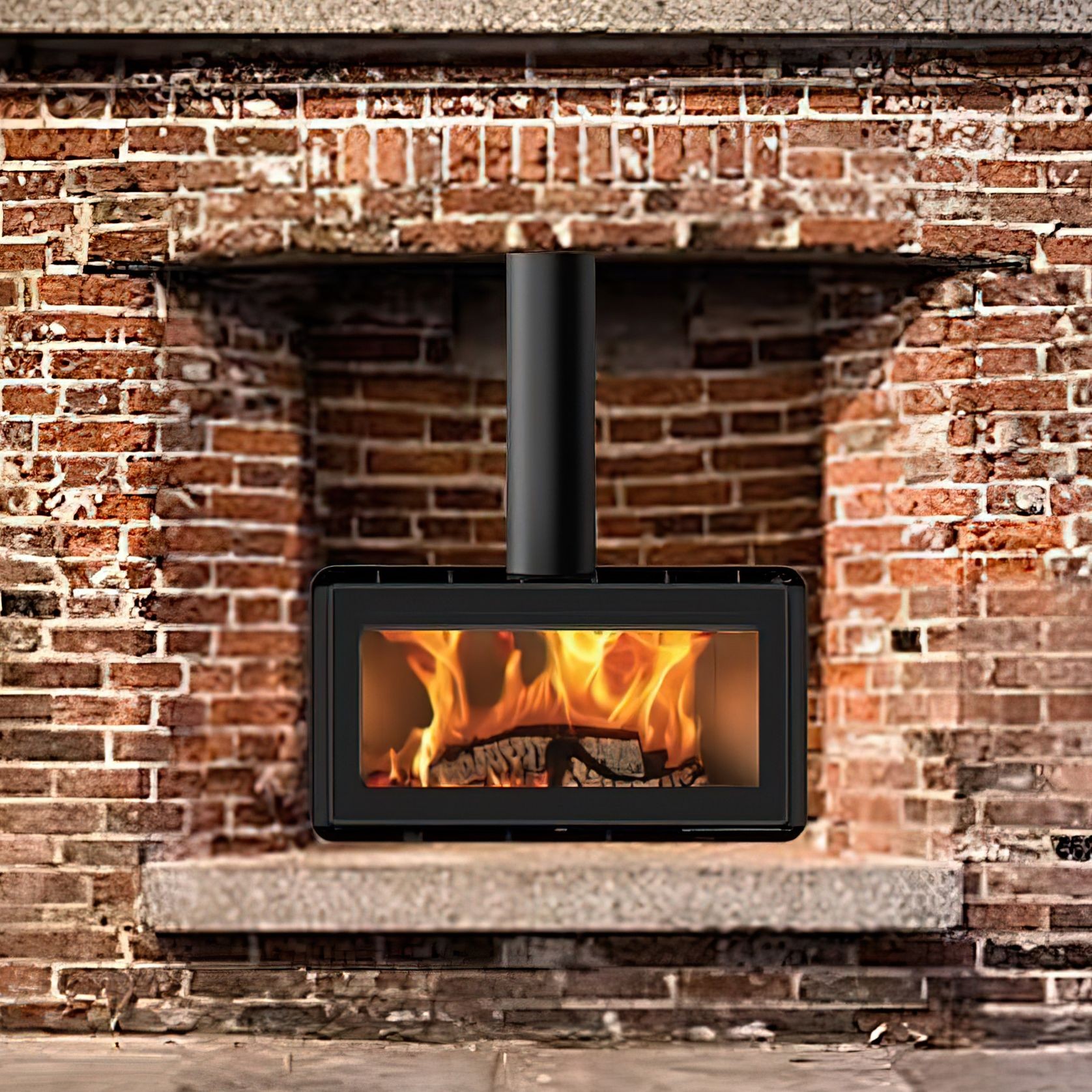ADF Hayra 85VB Freestanding Body Fireplace gallery detail image