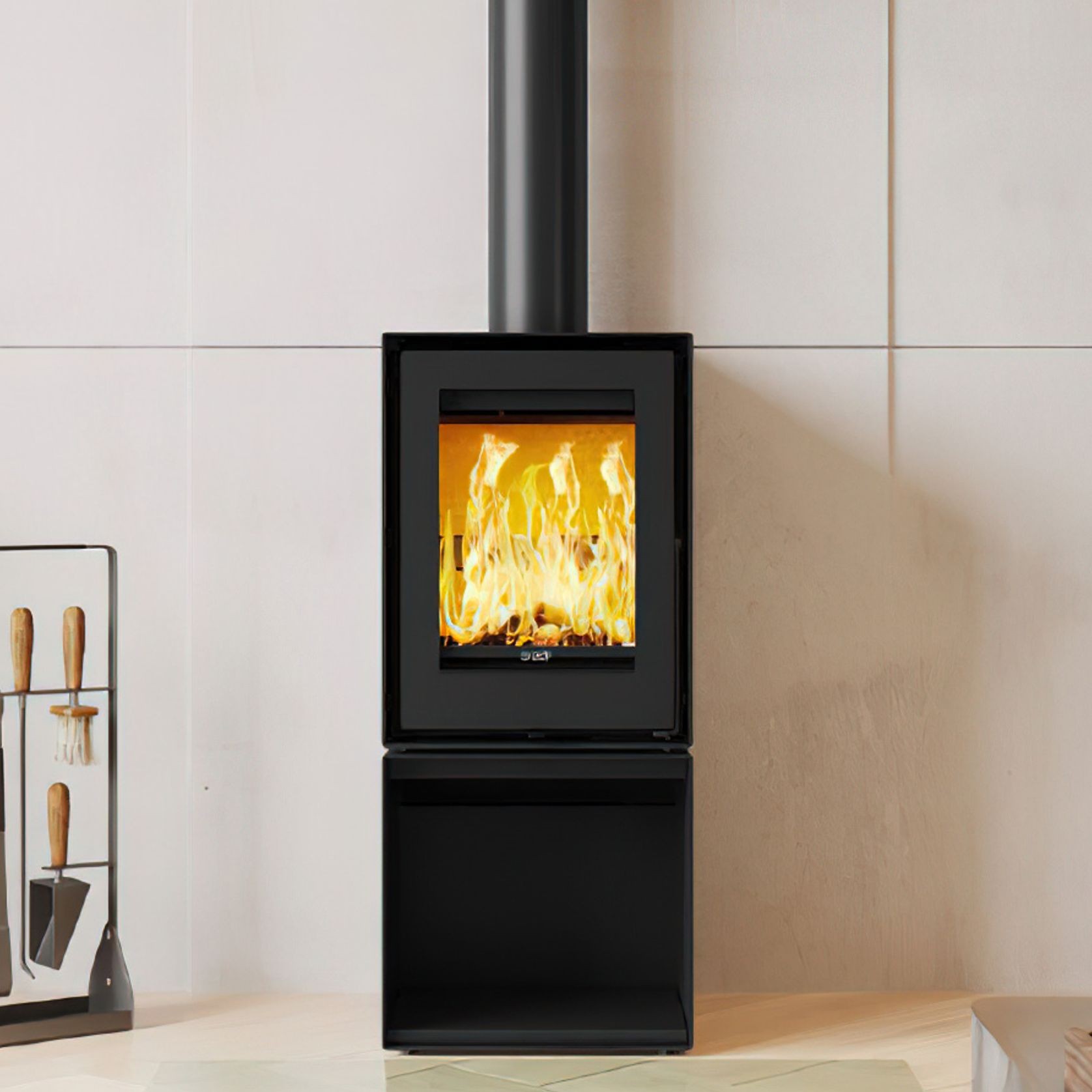 ADF Millenium L37 Freestanding Wood Fireplace gallery detail image