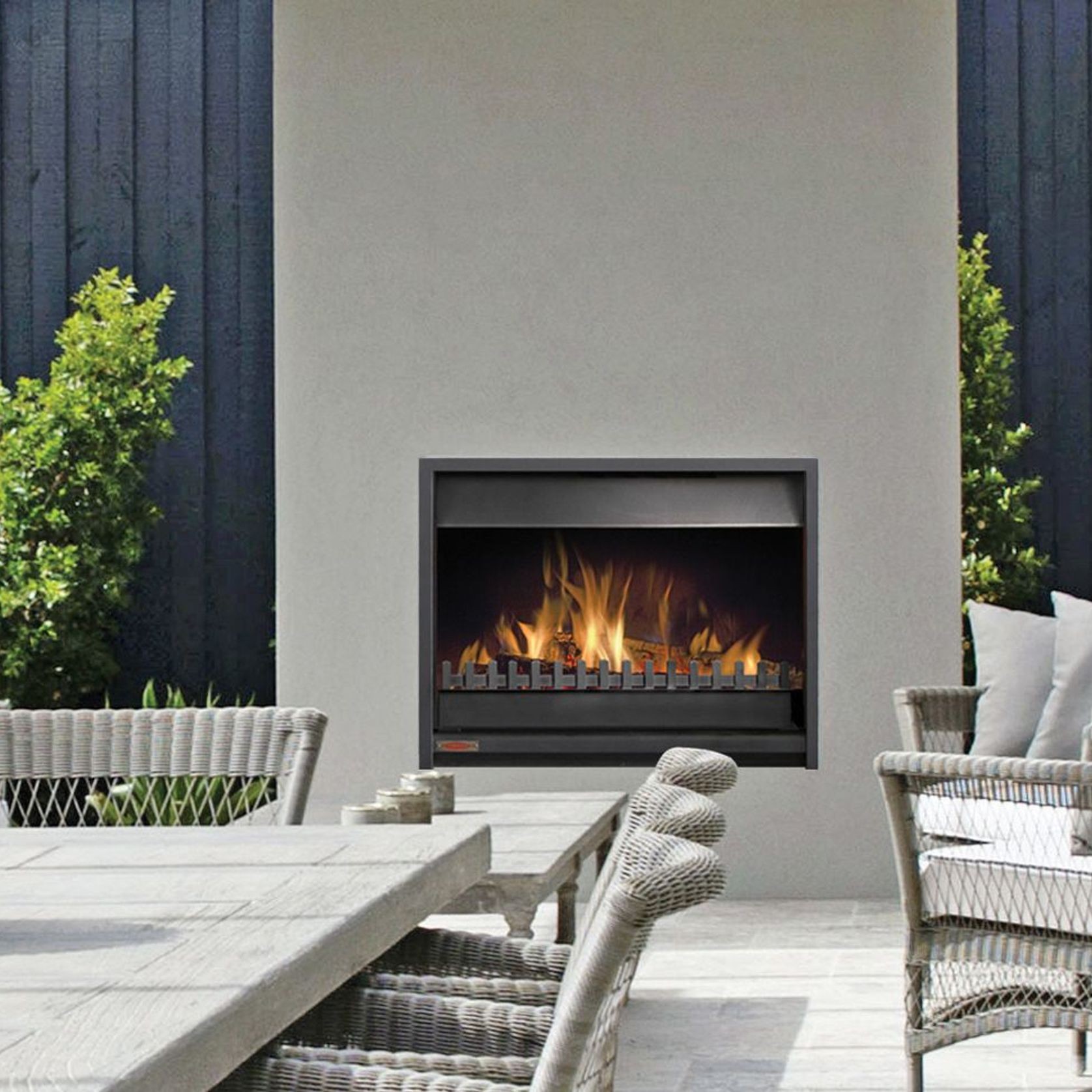 Jetmaster Alfresco Outdoor Wood Fireplace gallery detail image