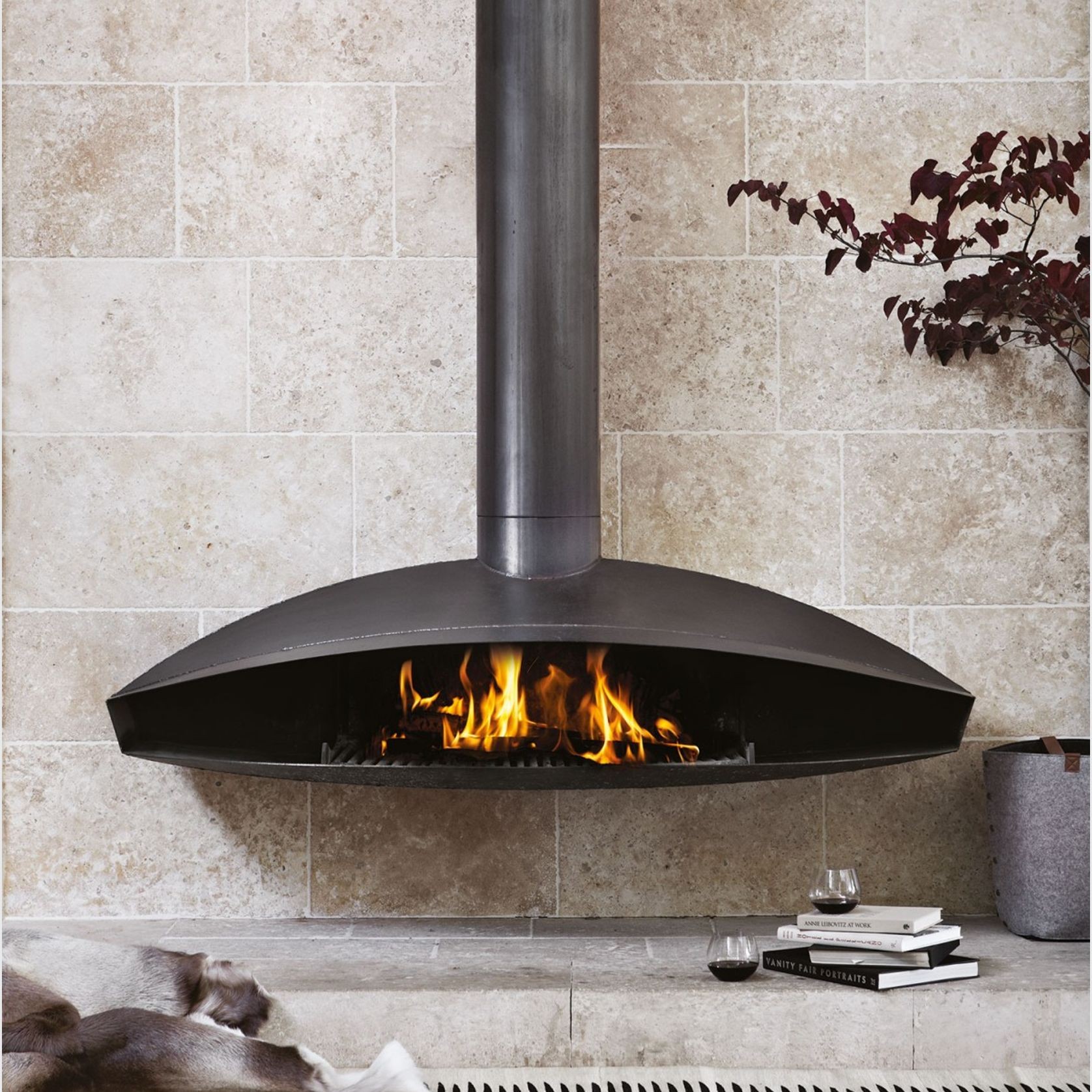 Focus Antefocus - Suspended Fireplace gallery detail image