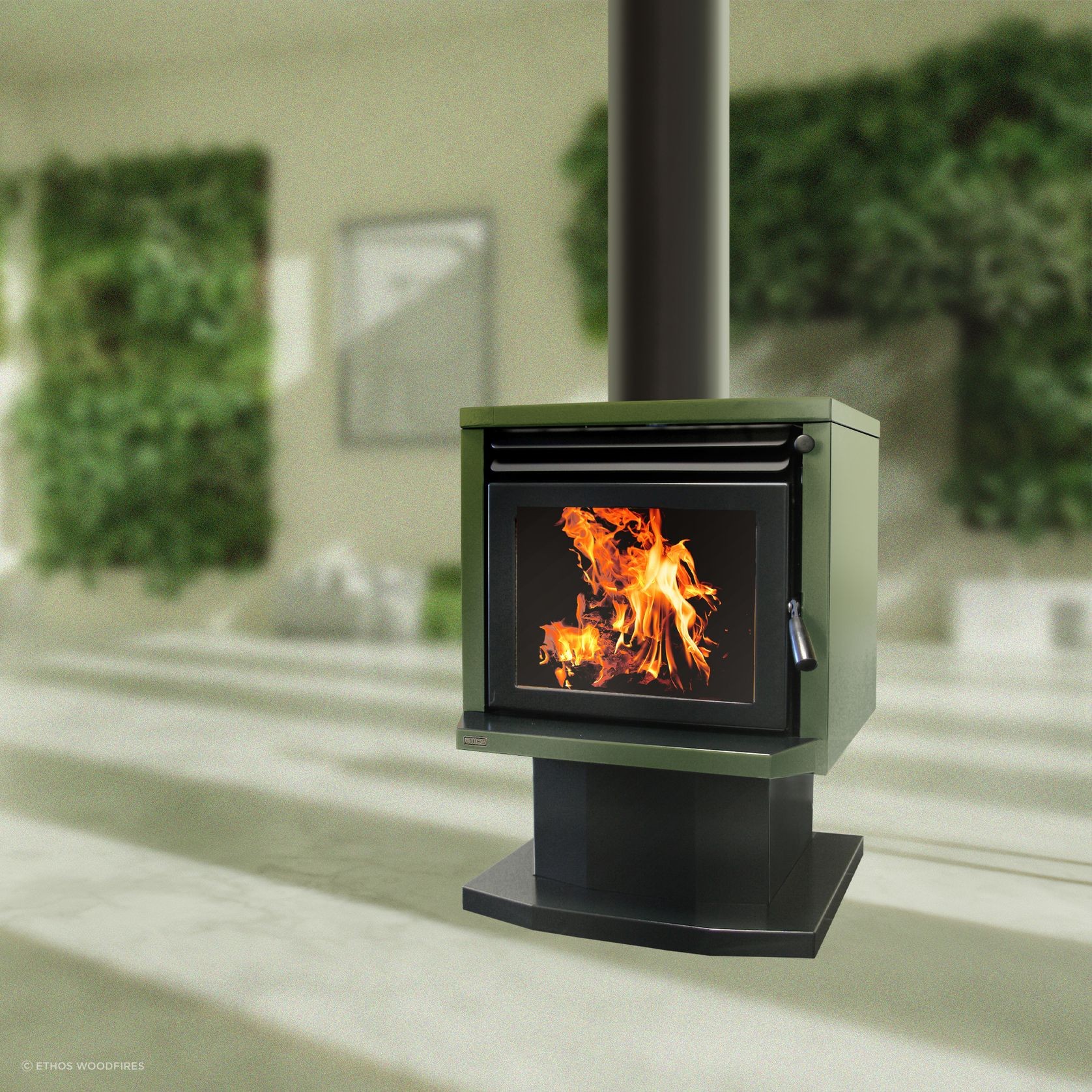 Aquos Freestanding Fire gallery detail image