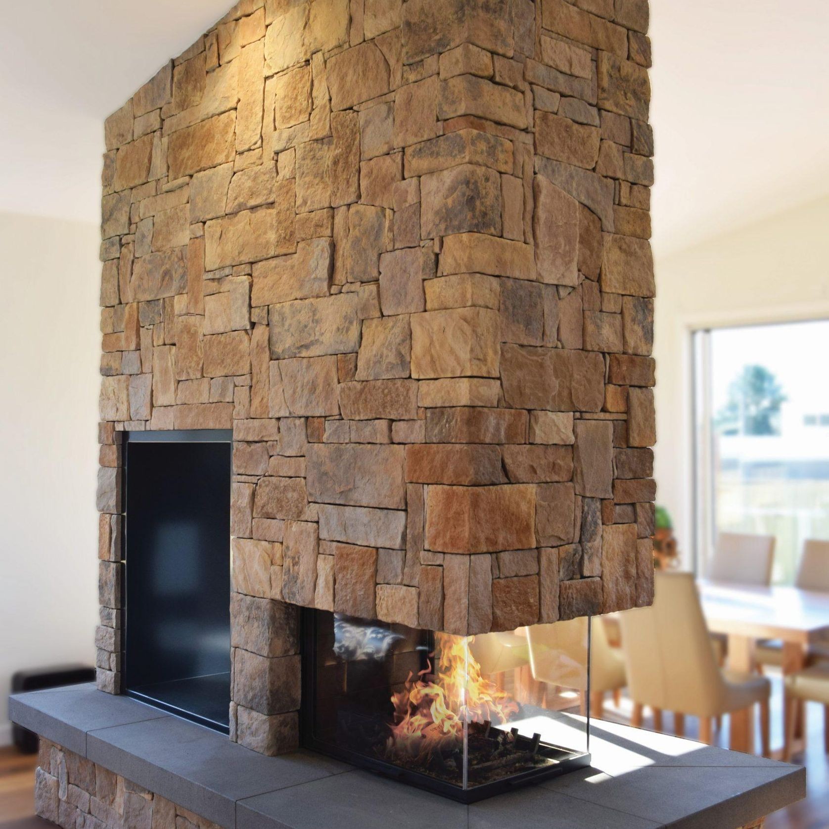 Axis EPI950 3 Sided Fireplace gallery detail image
