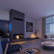 Axis FAS120 DS - Freestanding Fireplace gallery detail image