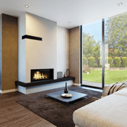 Axis FAS120 SS - Freestanding Fireplace gallery detail image