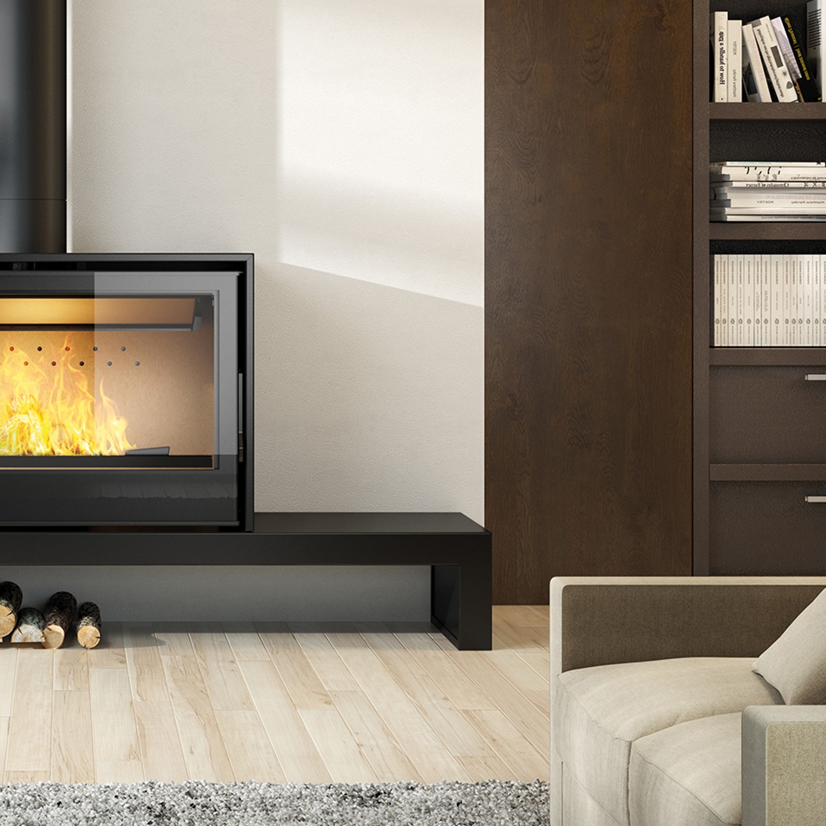Axis I1000FS Single Sided Fireplace gallery detail image