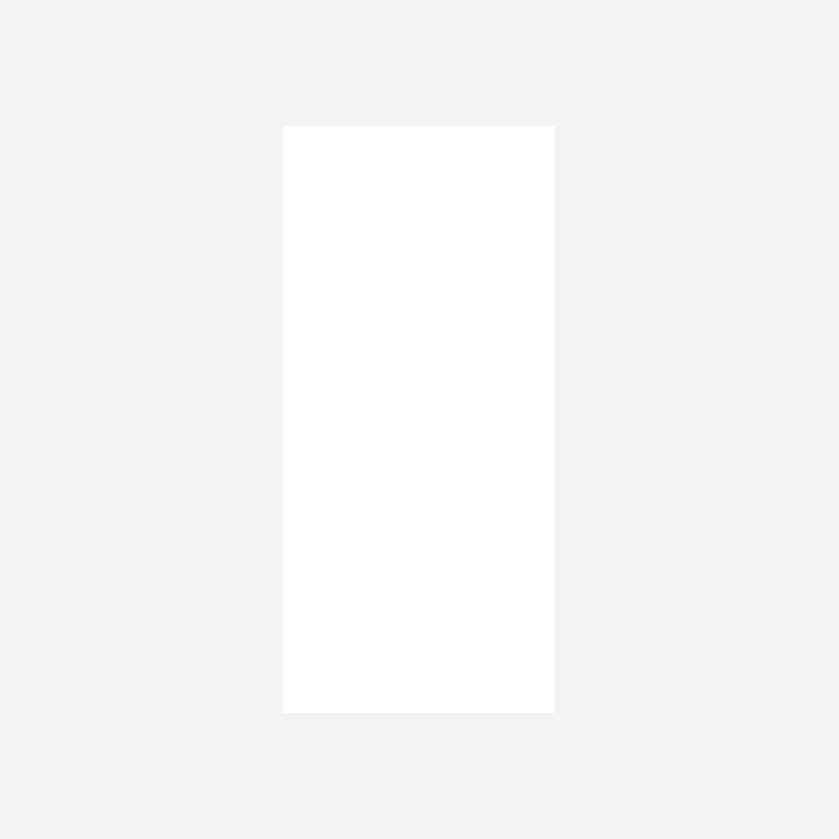 Axis I1000FS Single Sided Fireplace gallery detail image