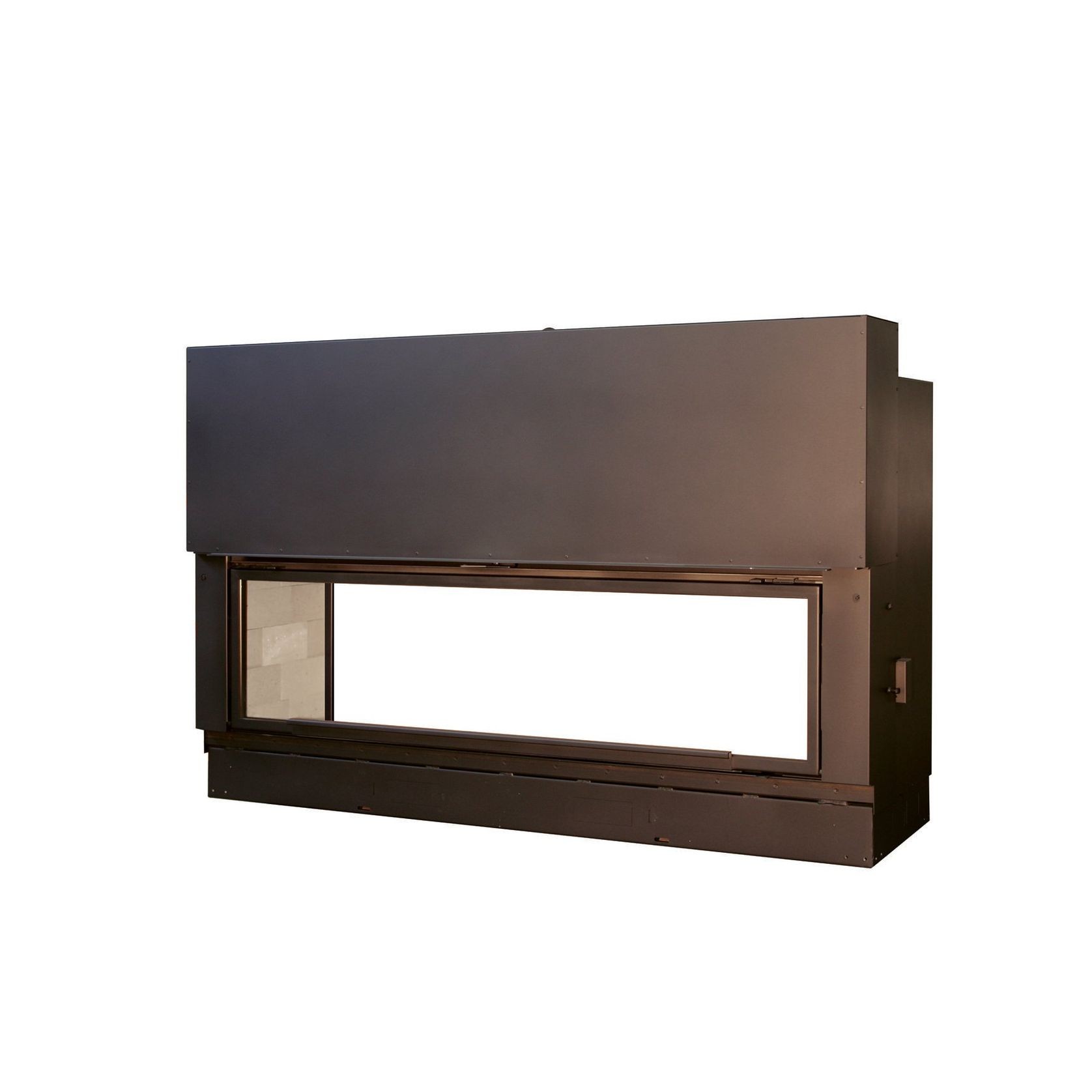 Axis H1600 XXLDS Double Sided Wood Fireplace gallery detail image