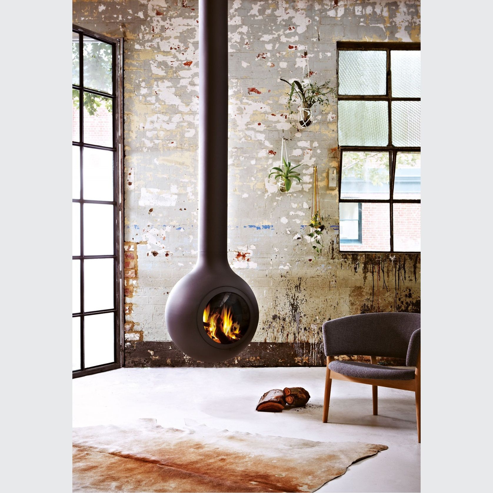 Focus Bathyscafocus Hublot - Suspended Fireplace gallery detail image