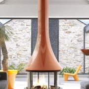 JC Bordelet Zelia 908 - Suspended Wood Fireplace gallery detail image