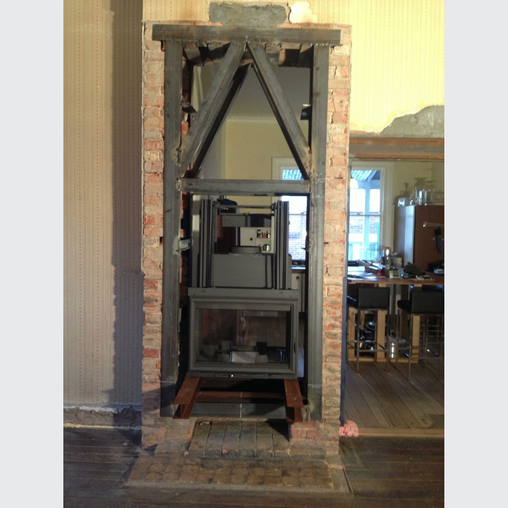 Cheminee Chazelles CDF800R Radiant Wood Fireplace gallery detail image