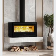 ADF Clare 100S Freestanding Wood Fireplace gallery detail image