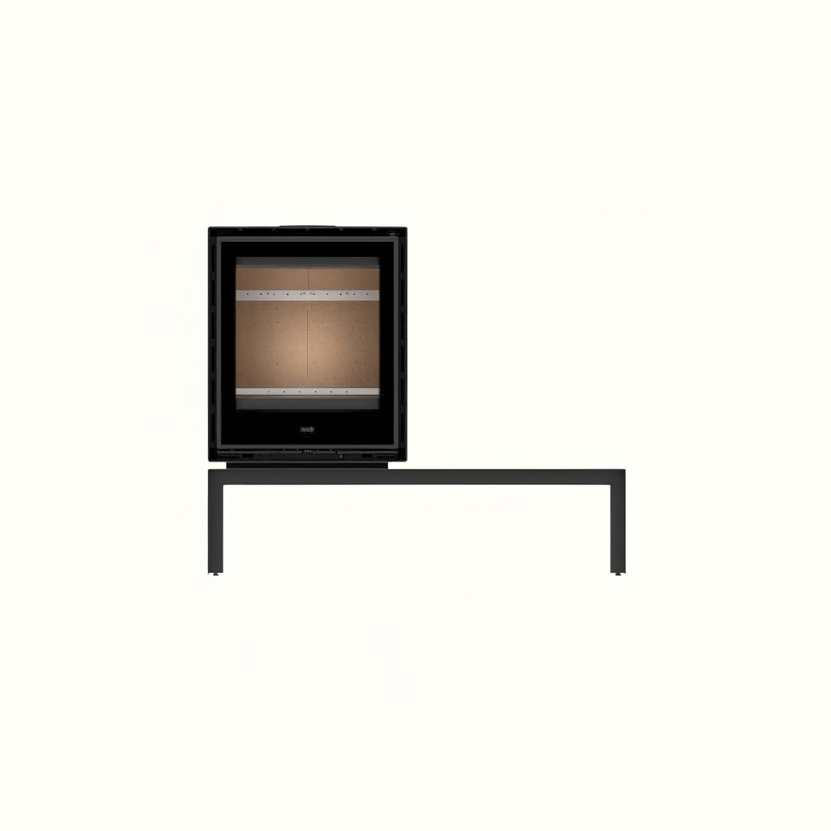 ADF Clare 60S Freestanding Wood Fireplace gallery detail image