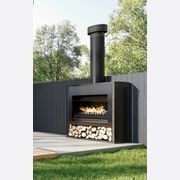 Jetmaster Alfresco 850 Outdoor Wood Fireplace gallery detail image