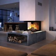 Cheminee Chazelles D1000EPI Designer Wood Fireplace gallery detail image