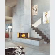 Cheminee Chazelles D100VAD Designer Wood Fireplace gallery detail image