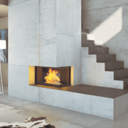 Cheminee Chazelles D100VAD Designer Wood Fireplace gallery detail image
