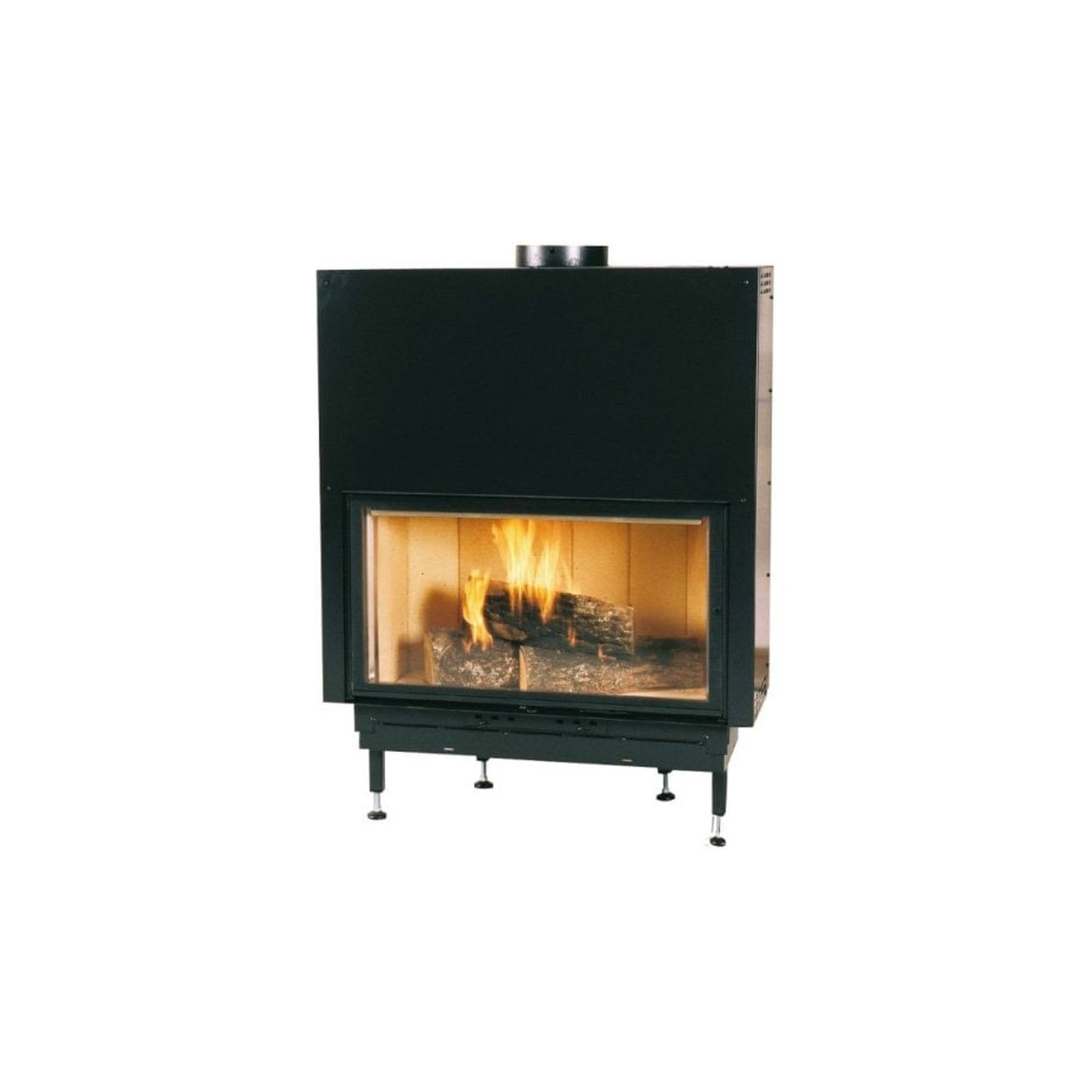 Cheminee Chazelles Designer D1200 Wood Fireplace gallery detail image