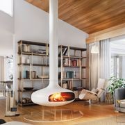 Domofocus Suspended Fireplace gallery detail image