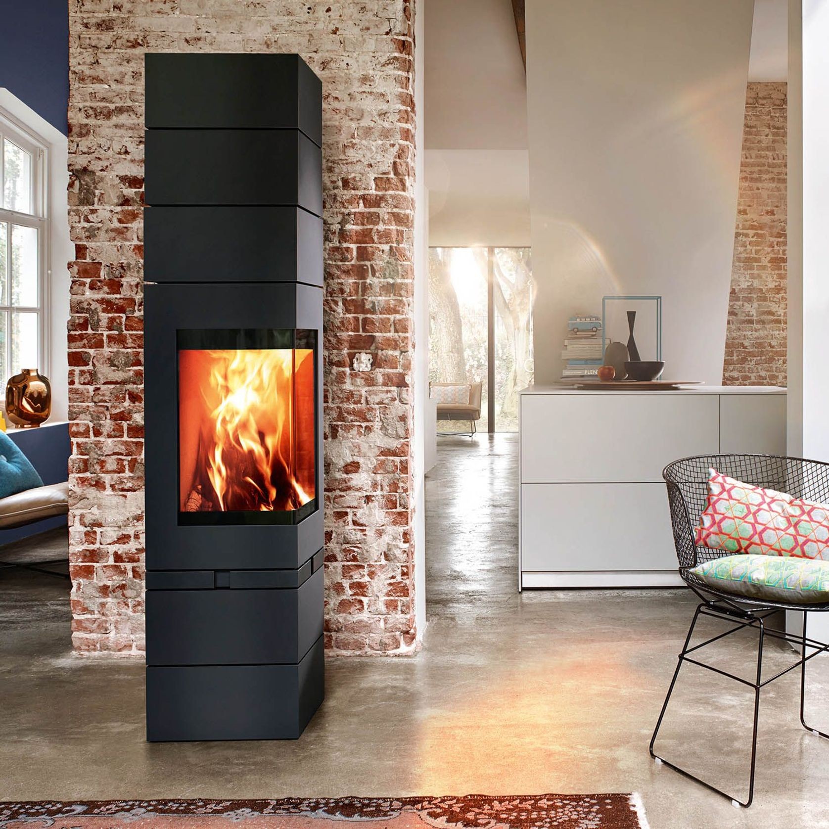 Elements 400 Corner Fireplace gallery detail image