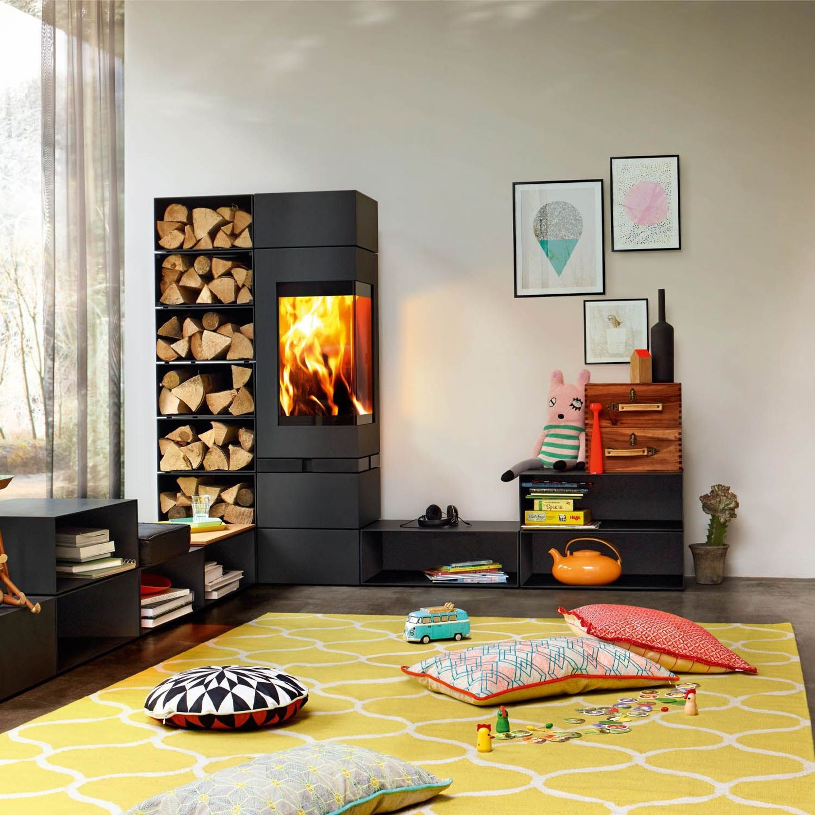 Elements 400 Corner Fireplace gallery detail image