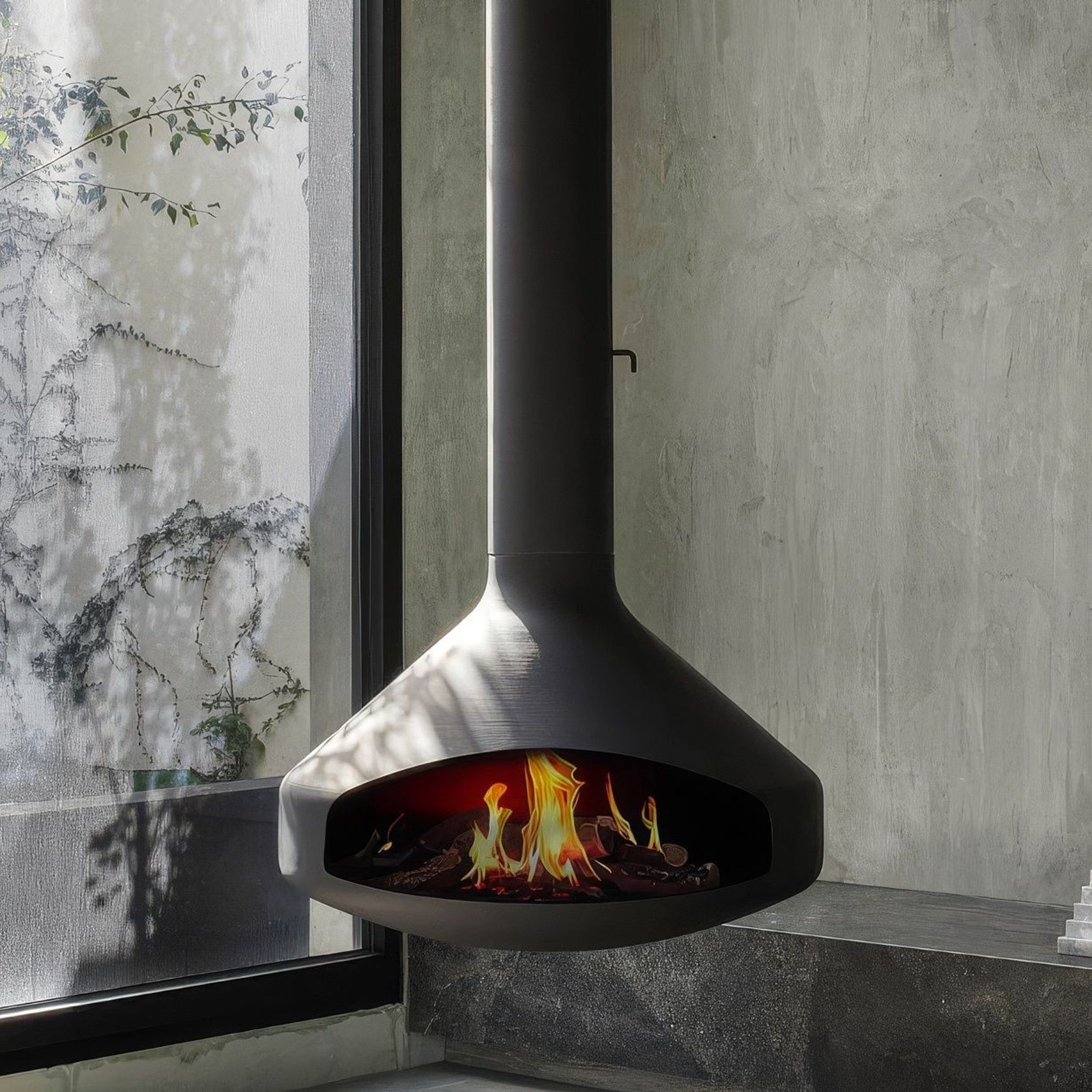 Ergofocus Suspended Fireplace gallery detail image