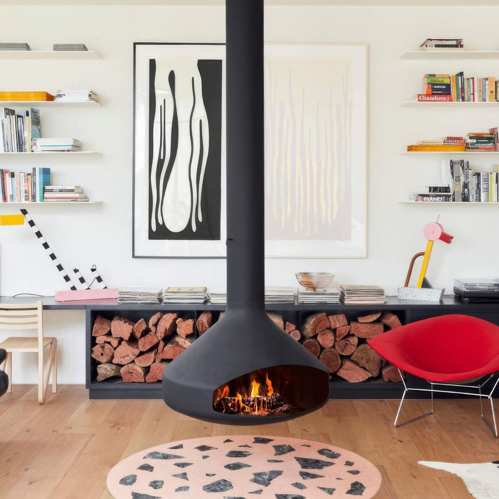 Ergofocus Suspended Fireplace gallery detail image