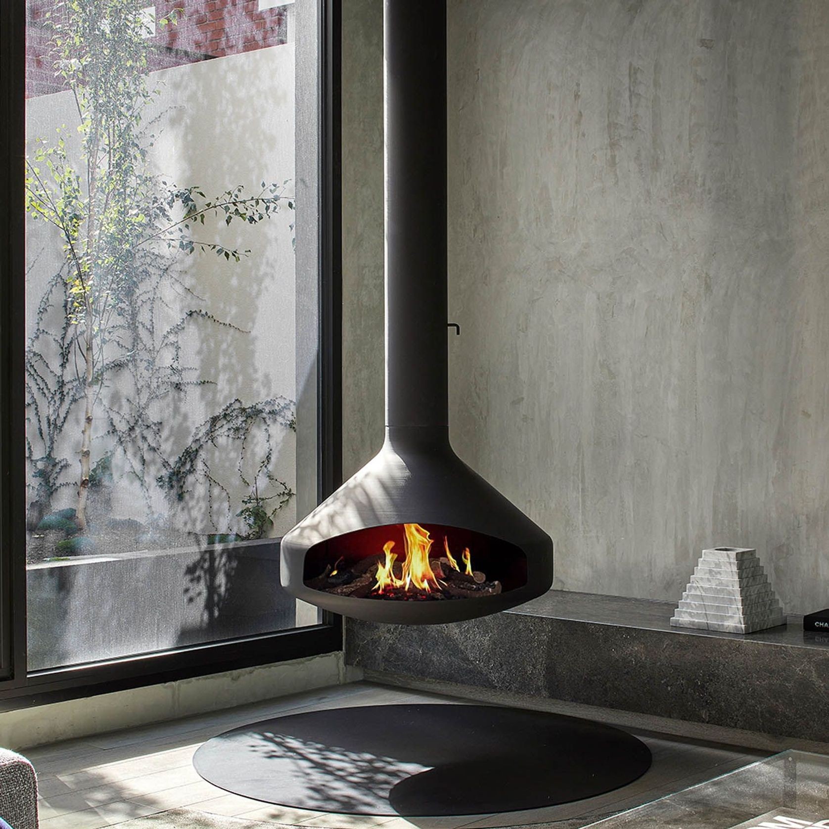 Ergofocus - Suspended Fireplace gallery detail image