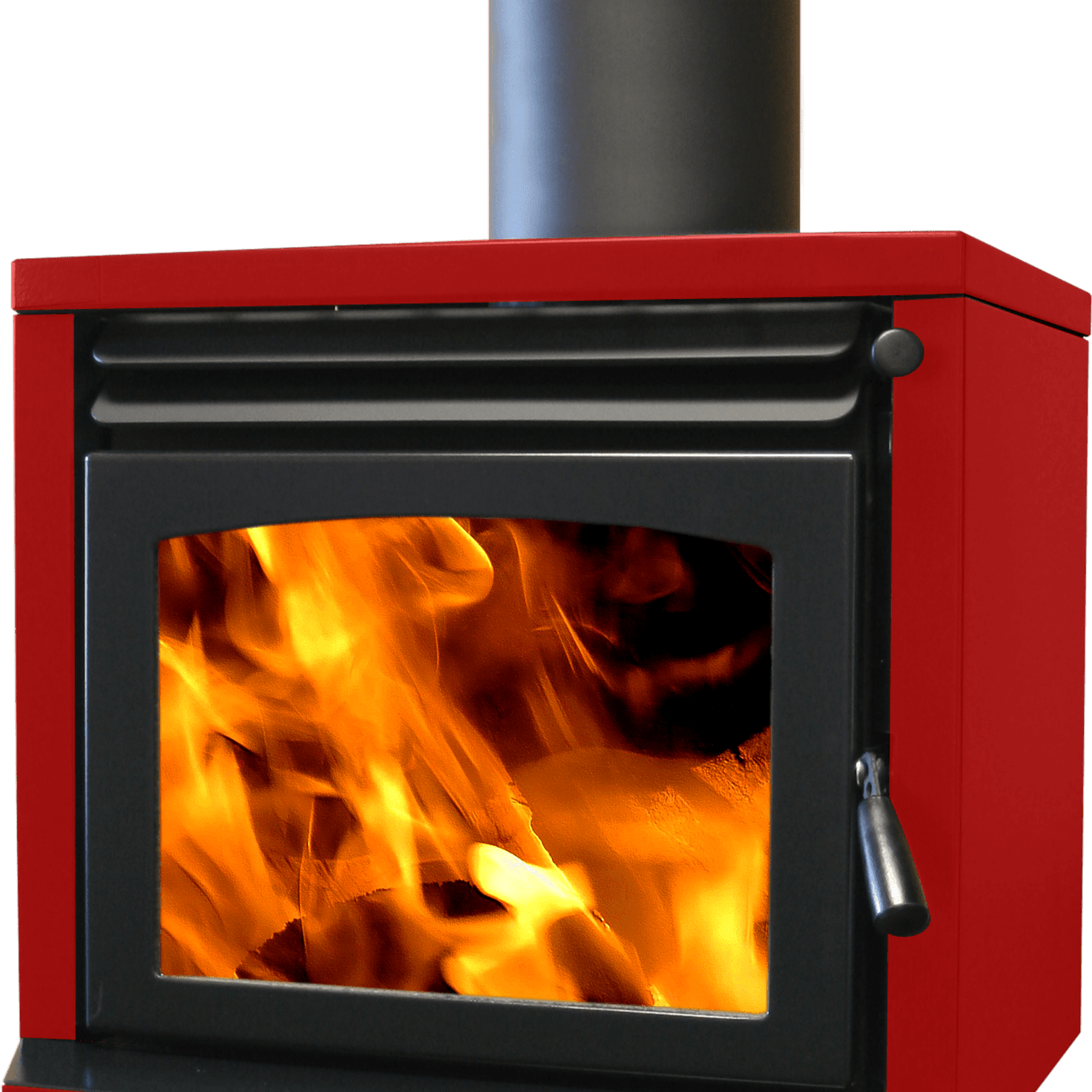 Ethos Genesis Freestanding Wood Fireplace gallery detail image