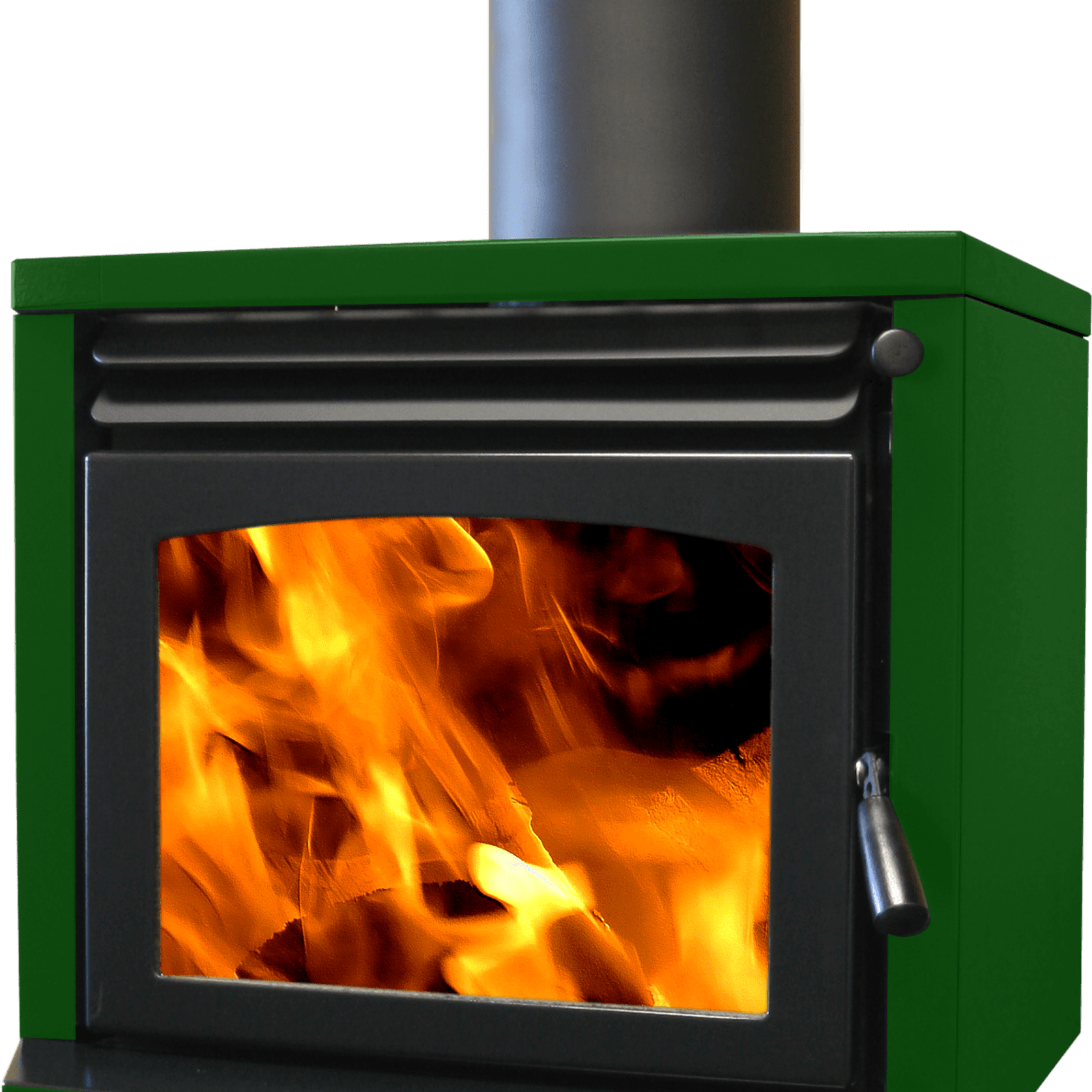 Ethos Genesis Freestanding Wood Fireplace gallery detail image
