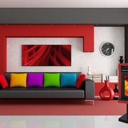 Ethos Genesis Freestanding Wood Fireplace gallery detail image