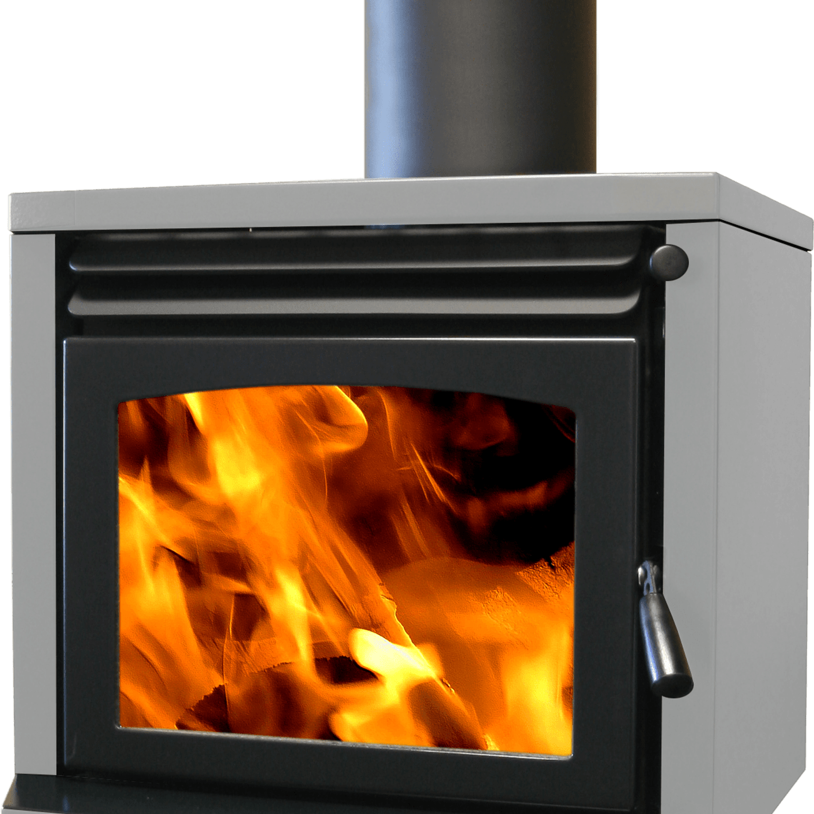 Ethos Genesis Freestanding Wood Fireplace gallery detail image
