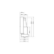Axis FAS120 SS - Freestanding Fireplace gallery detail image