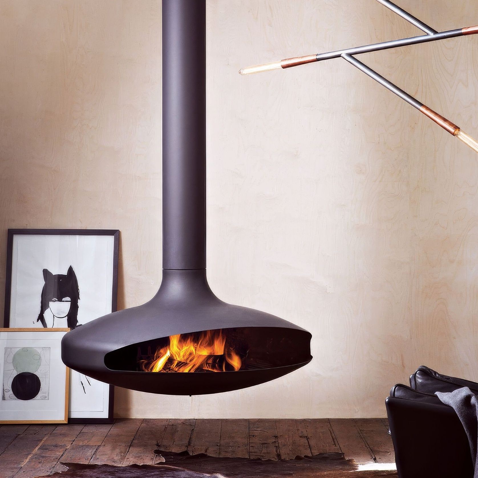 Gyrofocus Suspended Fireplace gallery detail image
