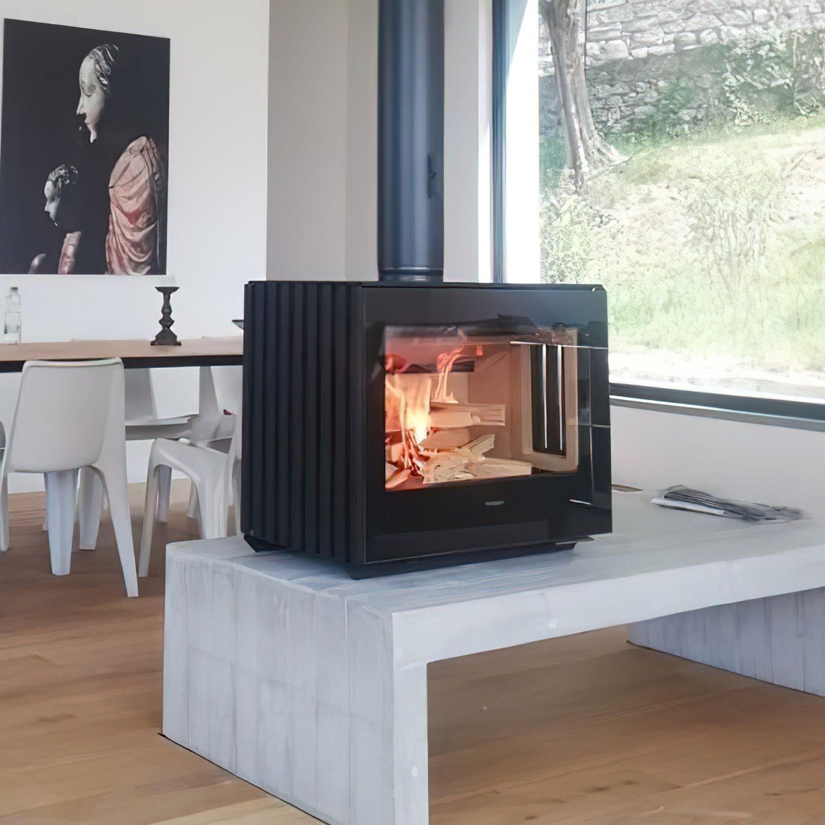 Hergóm Glance L Body Fireplace gallery detail image