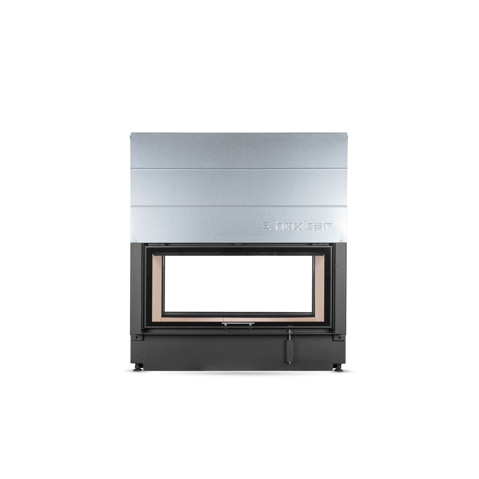 Hoxter Heka 110 Double Sided Insert Wood Fireplace gallery detail image