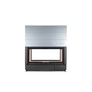 Hoxter Heka 110 Double Sided Insert Wood Fireplace gallery detail image