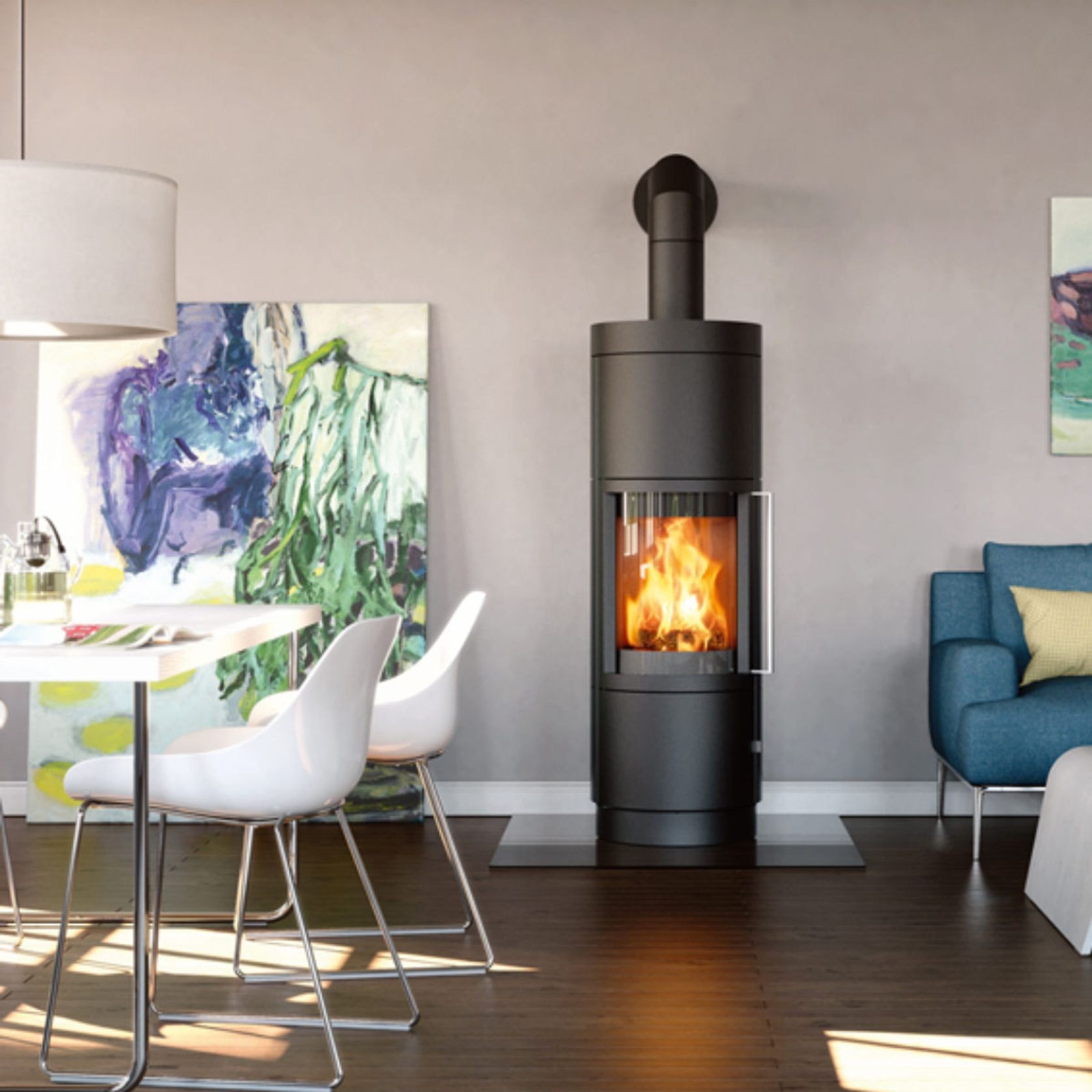 Hase Sila Plus - Slow Combustion Wood Heaters gallery detail image