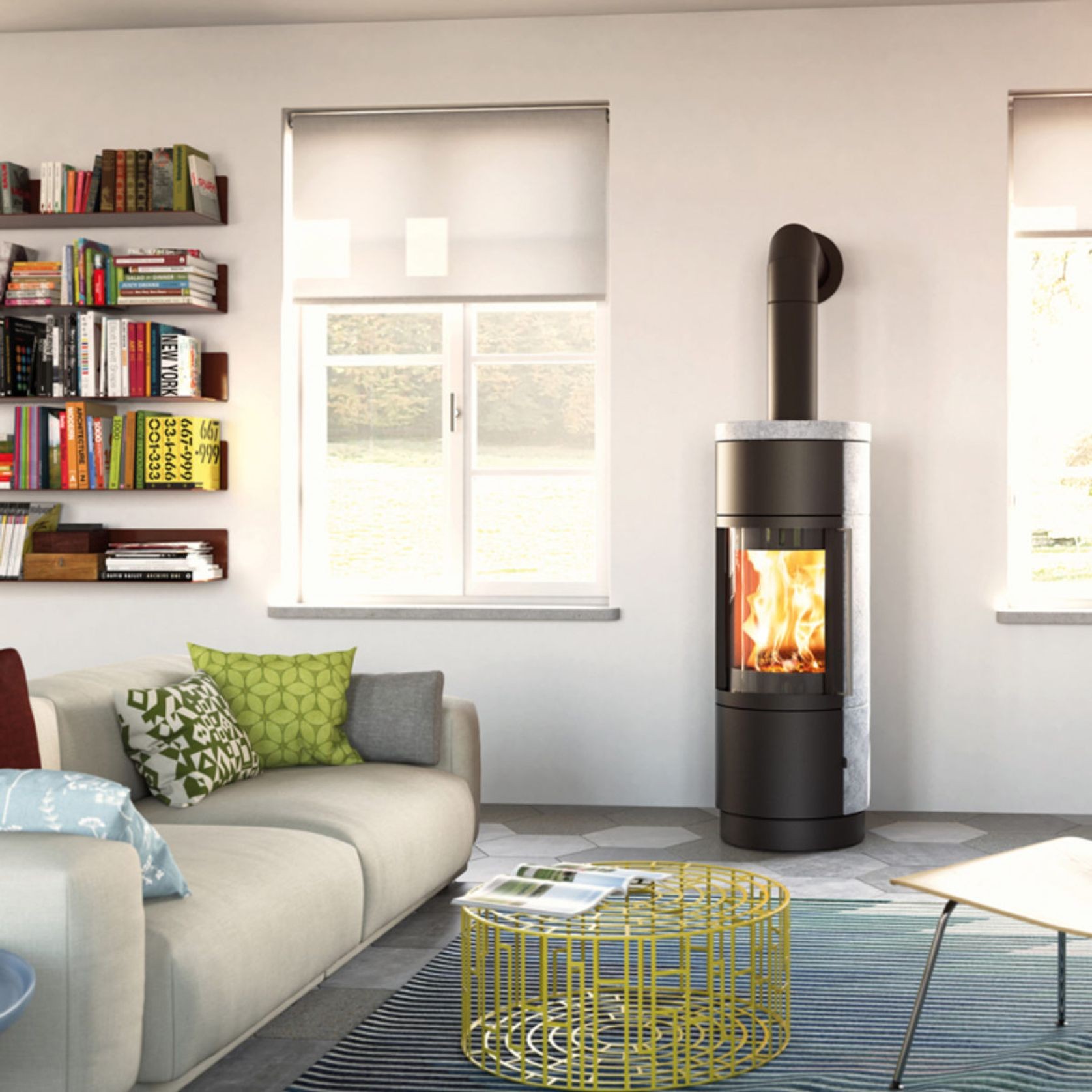 Hase Sila - Slow Combustion Wood Heater gallery detail image