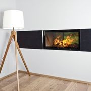 Hoxter Heka 110 Double Sided Insert Wood Fireplace gallery detail image