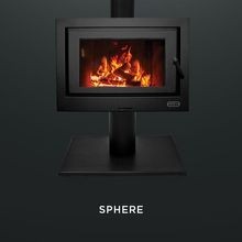 Kemlan Cube Wood Fireplace gallery detail image